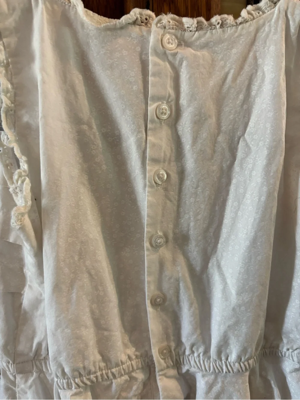 Well Dressed Wolf White Sleeveless Eyelet Dress